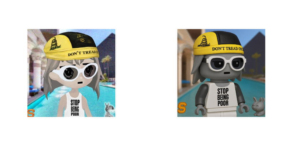 Before and After LEGO PFP transformation